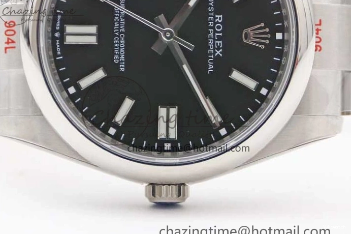 Dial A2824 Oyster Edition Best EWF Steel 124300 Black 41mm on Perpetual SS Bracelet 904L 1:1 0504